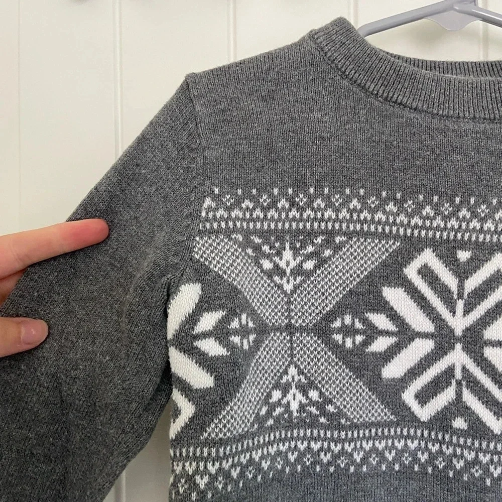 NWOT | Baby GAP baby boy’s patterned knit sweater — size 4 years‎
